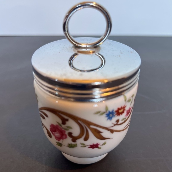 Royal Worcester Porcelain Egg Coddler Standard Size - Picture 1 of 10